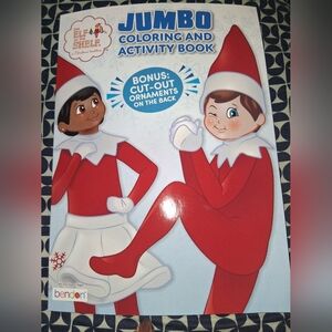New Elf on the Shelf Coloring And Activity Book